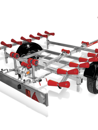 Rimorchio PM301 Satellite Trasporto gommoni 450kg